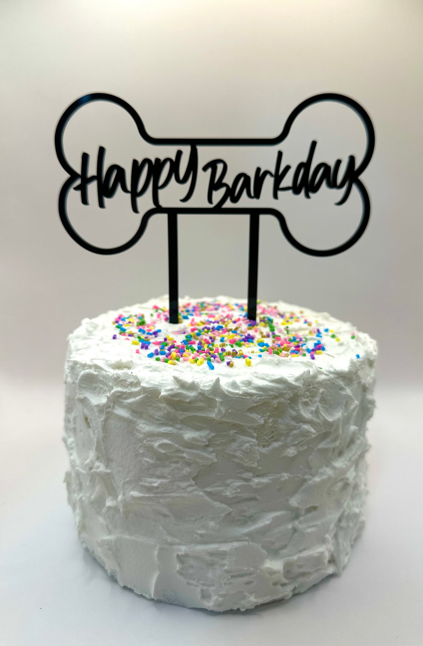Happy Barkday Cake Topper