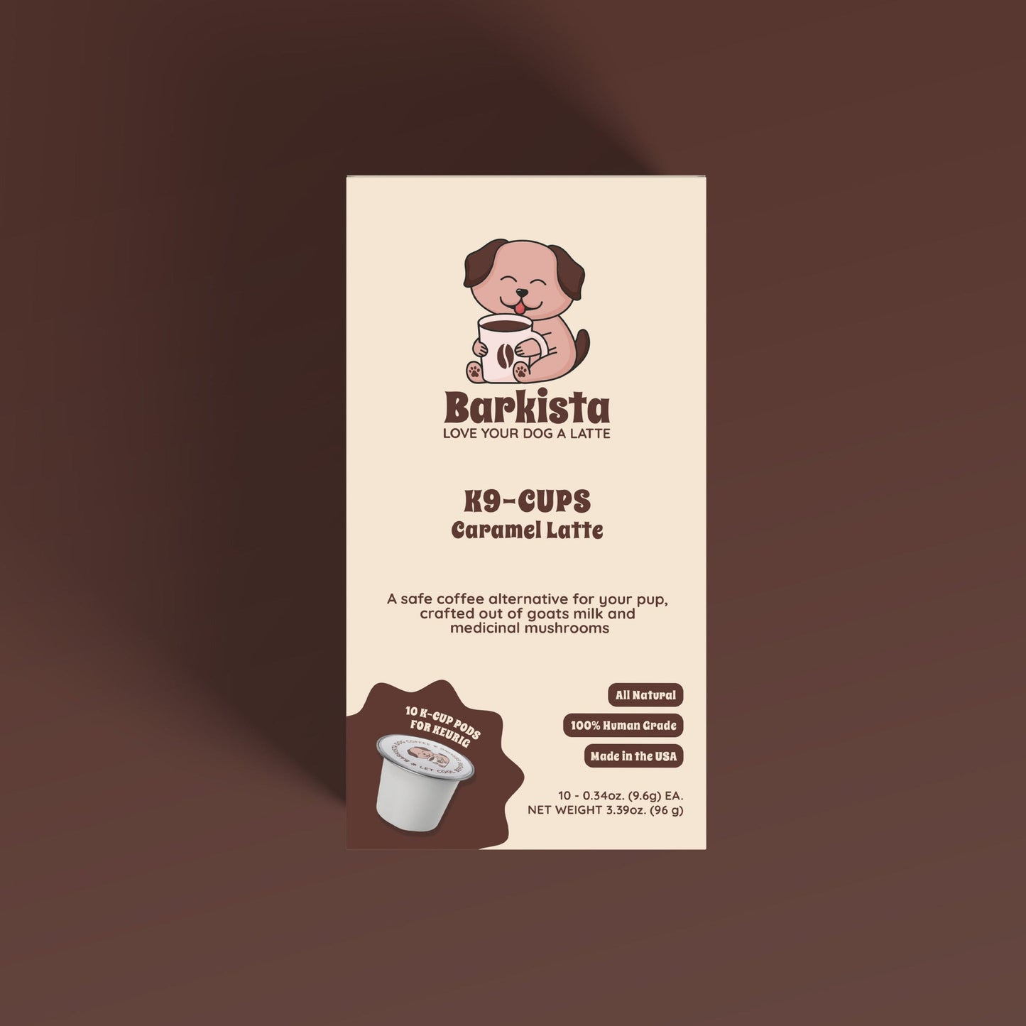 Barkista Caramel Latte K-9™ Cups