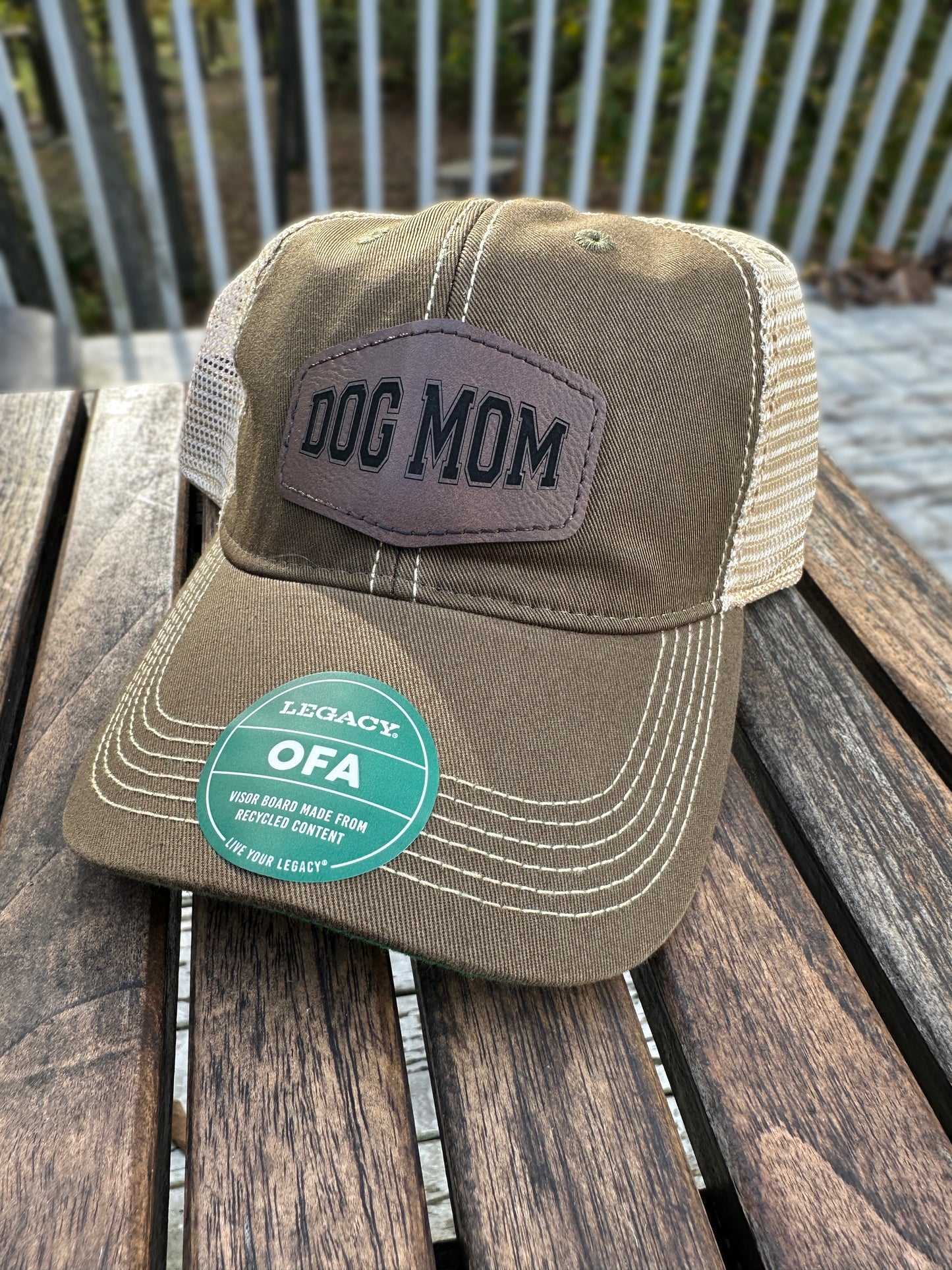 Dog Mom - Legacy Old Favorite Trucker Cap