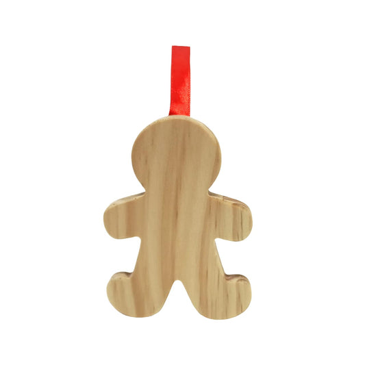 Wood Ornament (Pick a Shape) with Personalized Name