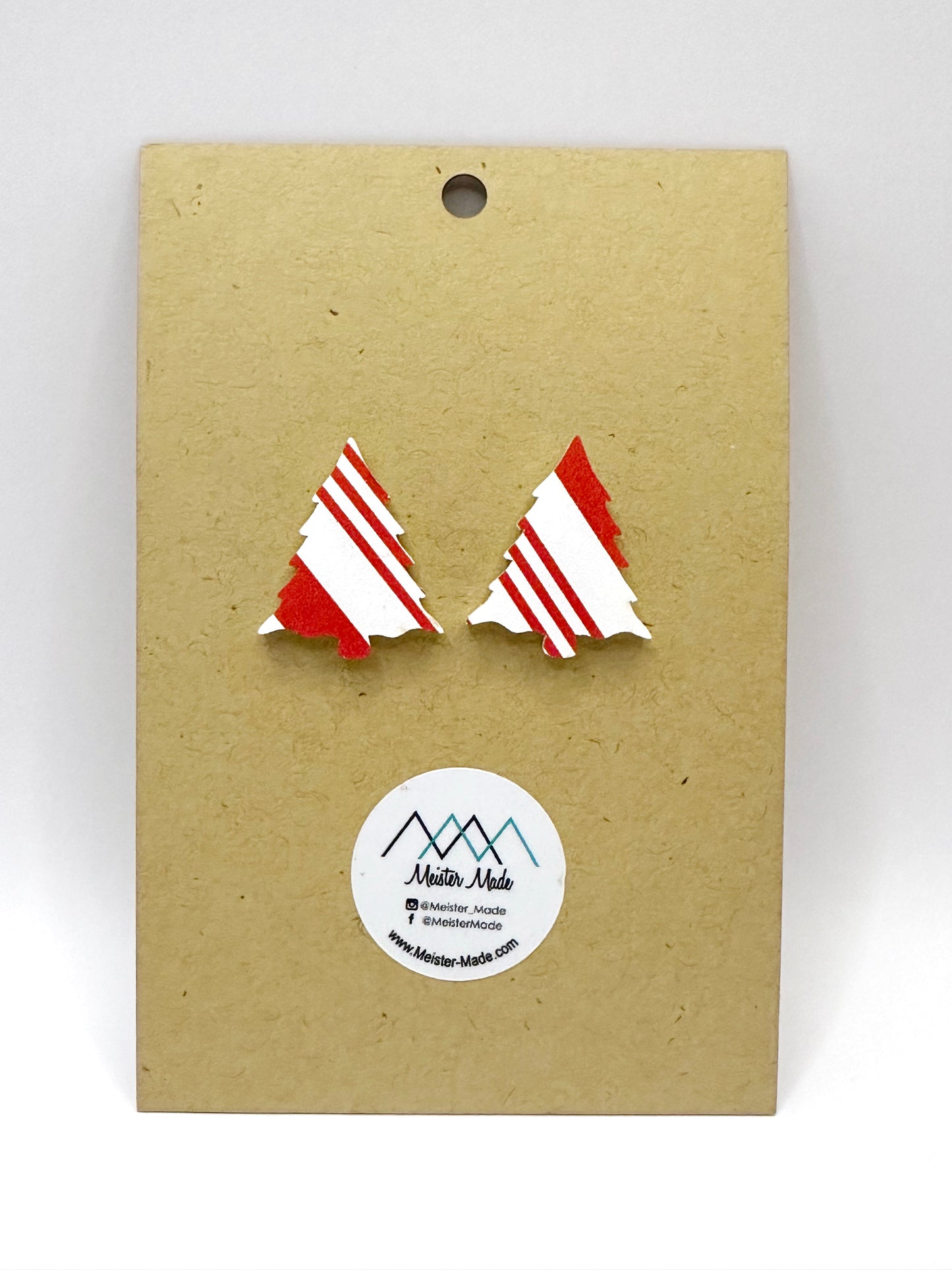 Christmas Tree Stud Earrings
