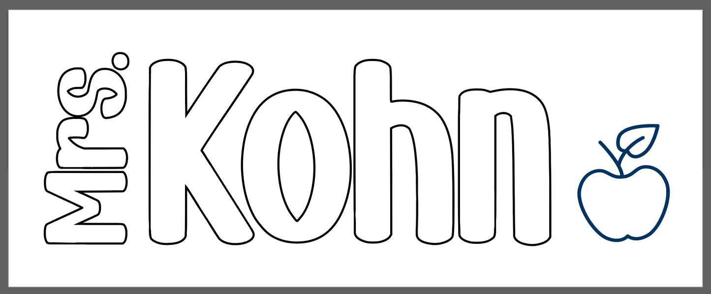 Personalized Engraved White Board Erasers