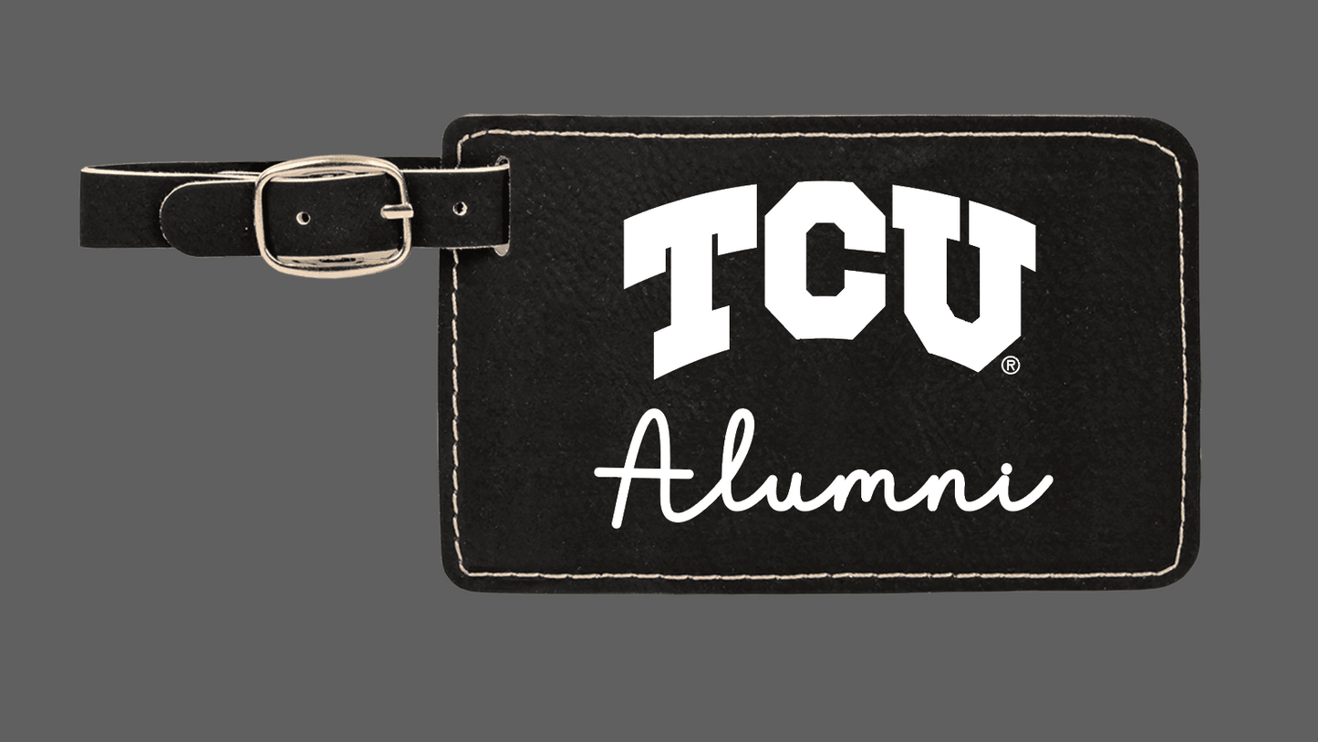 TCU Alumni Luggage Tag - Officially Licensed Product