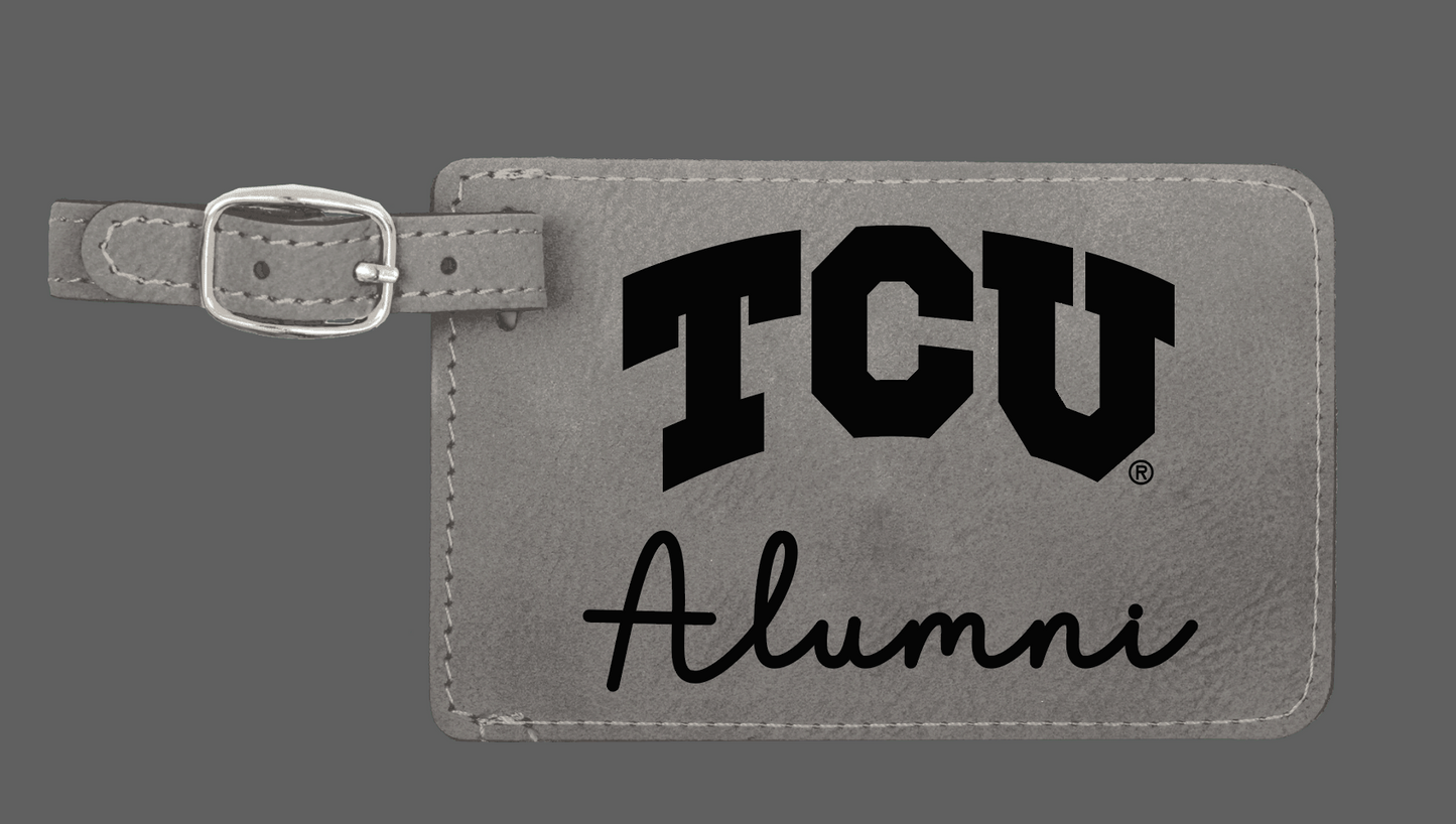 TCU Alumni Luggage Tag - Officially Licensed Product