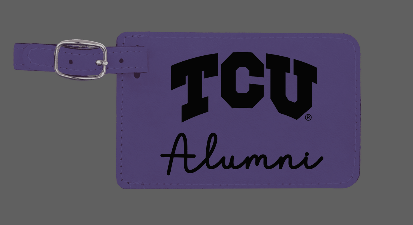 TCU Alumni Luggage Tag - Officially Licensed Product