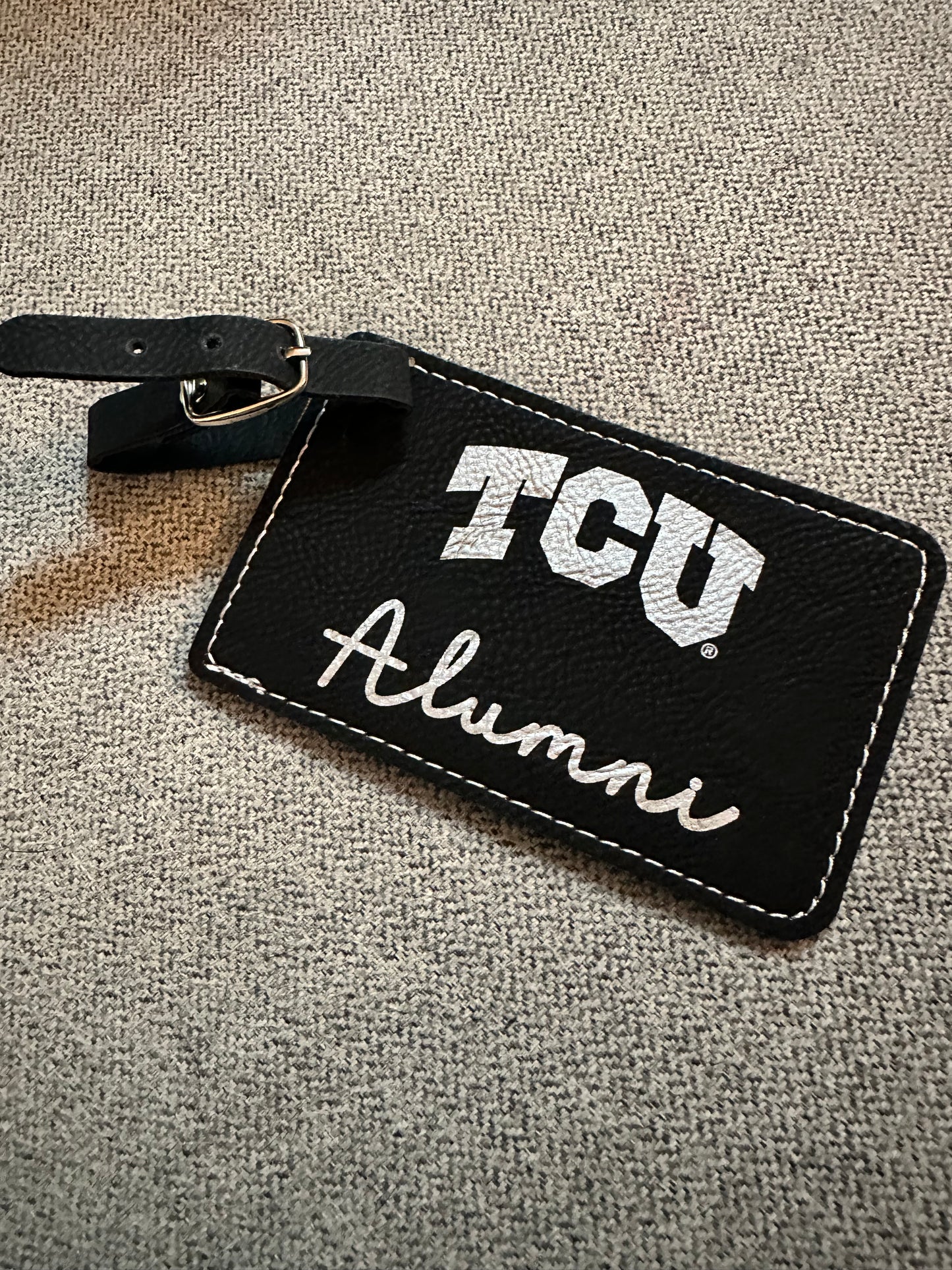 TCU Alumni Luggage Tag - Officially Licensed Product