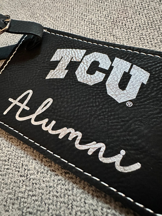 TCU Alumni Luggage Tag - Officially Licensed Product