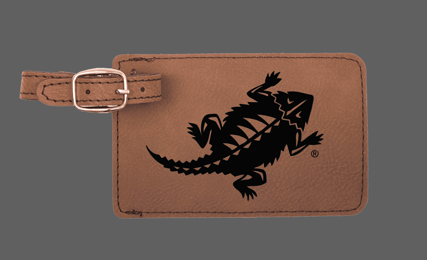 TCU Frog Luggage Tag - Officially Licensed Product