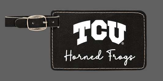 TCU Horned Frogs Luggage Tag - Officially Licensed Product