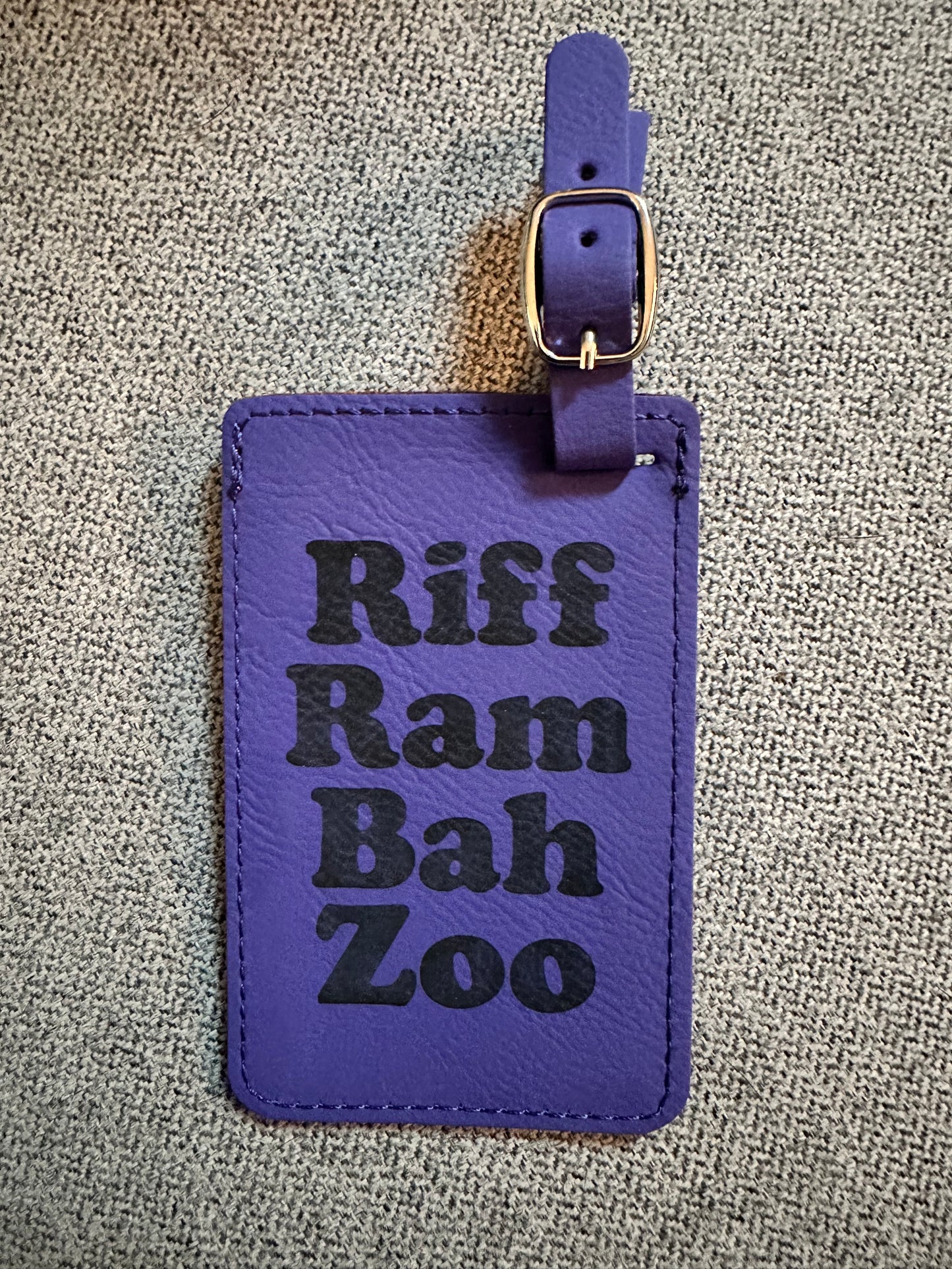 Riff Ram Bah Zoo Luggage Tag - Officially Licensed Product