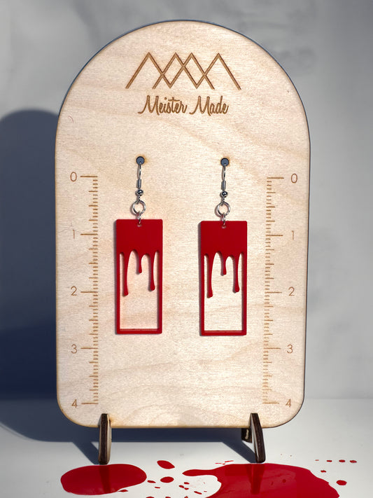 Bloody Drip Earrings