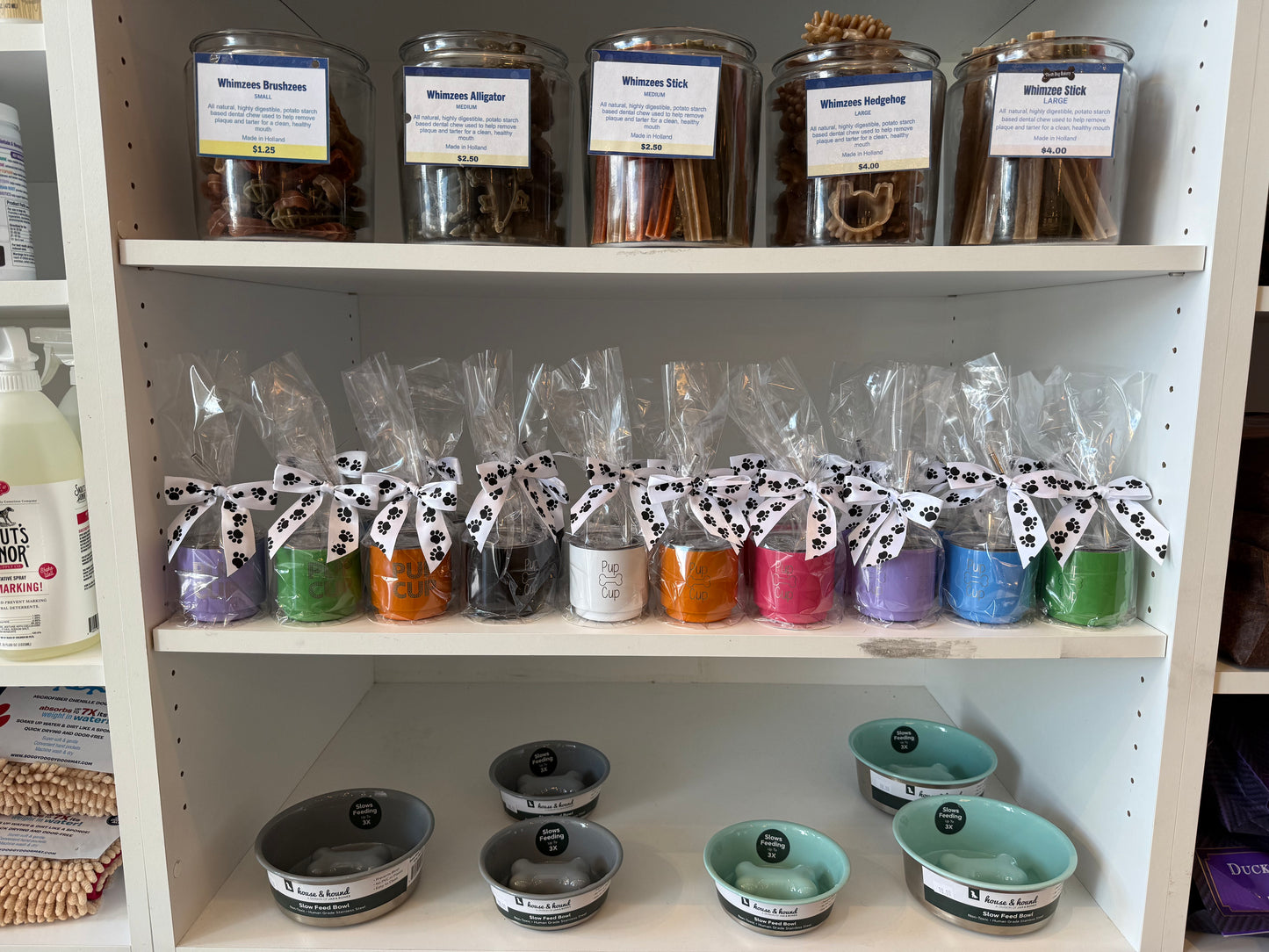 Pup Cups Packaged and ready for gifting at Three Dog Bakery