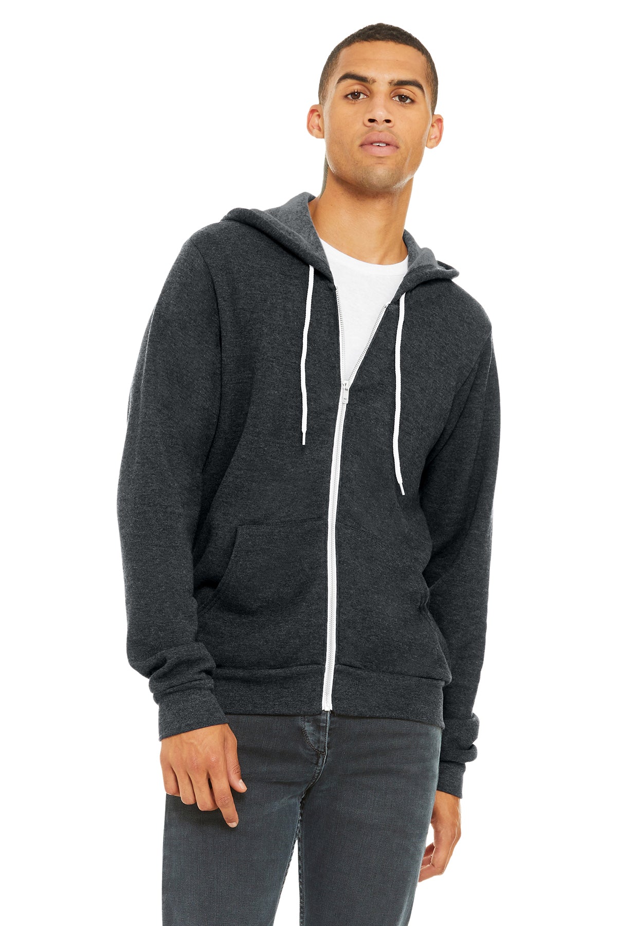 Bella+Canvas Unisex Sponge Fleece Full Zip Hoodie