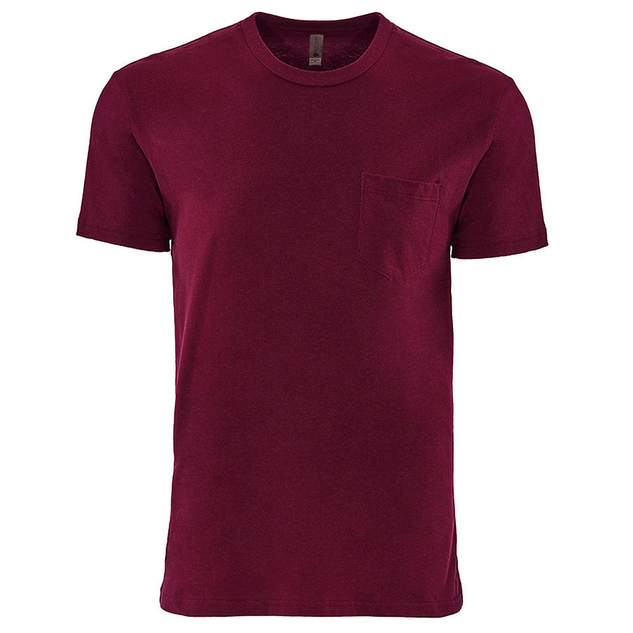 Next Level Apparel Cotton Pocket Crew