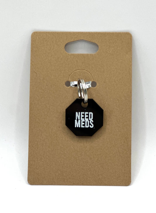 Need Meds Dog Charm