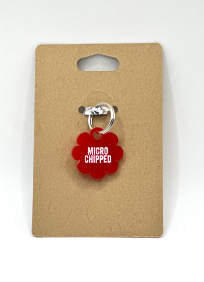 Microchipped Dog Charm