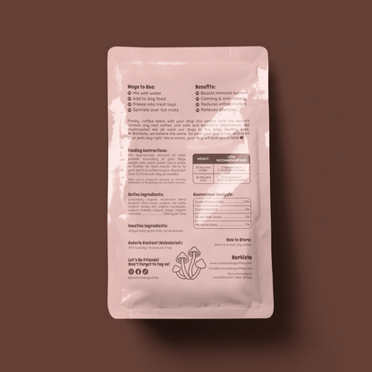 Barkista Mocha Latte Instant Dog Coffee