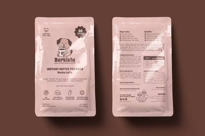 Barkista Mocha Latte Instant Dog Coffee