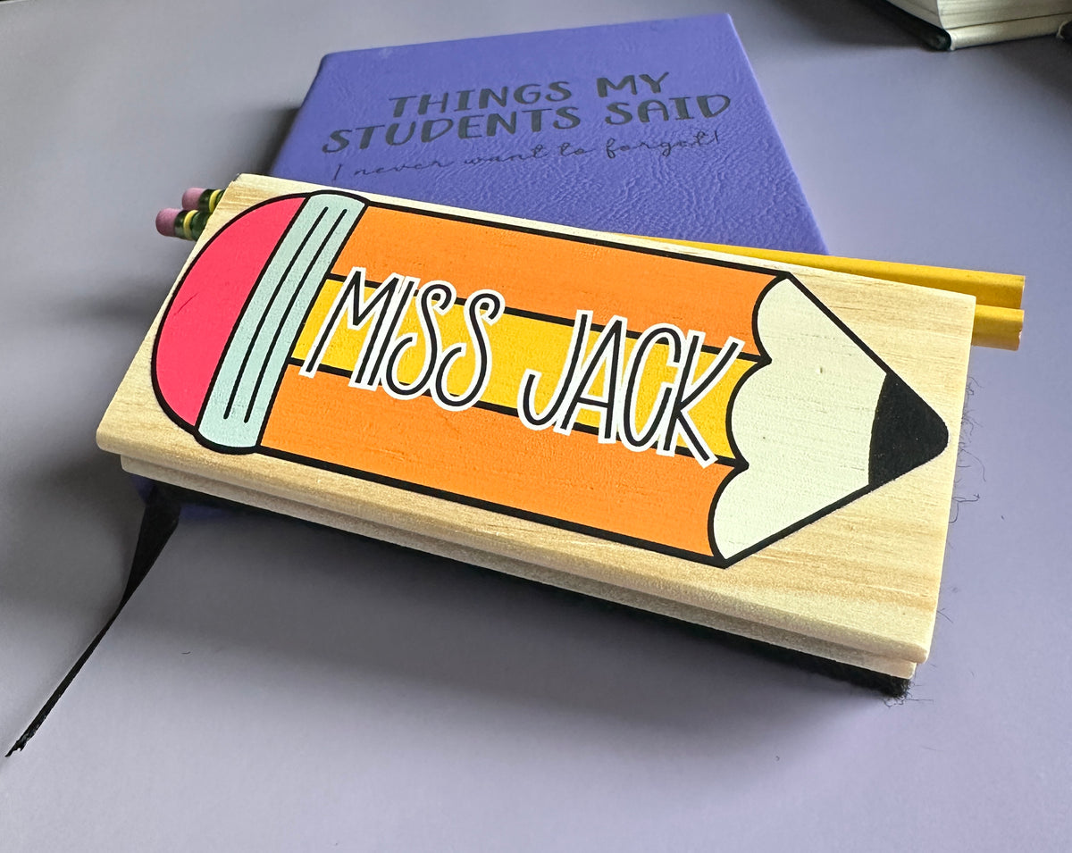 Personalized White Board Erasers