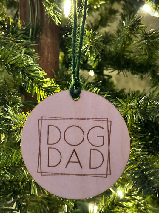 Dog Dad Ornament
