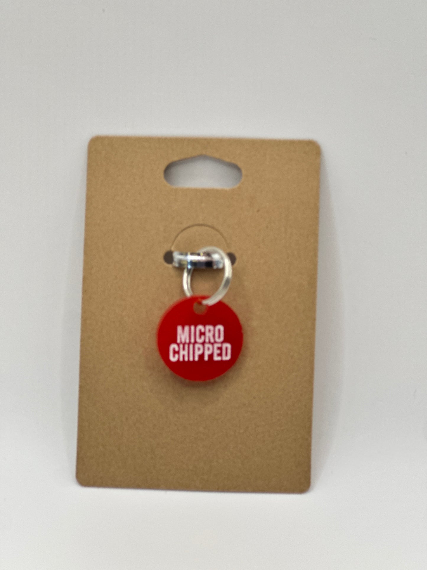 Microchipped Dog Charm