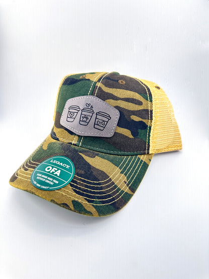 Coffee & Dog Lovers Hat - Legacy Old Favorite Trucker Cap