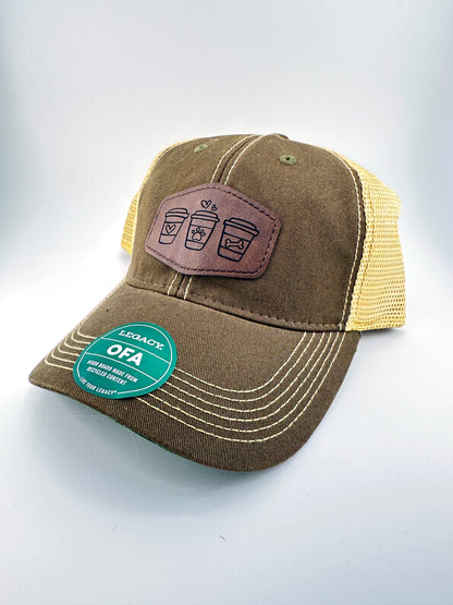Coffee & Dog Lovers Hat - Legacy Old Favorite Trucker Cap