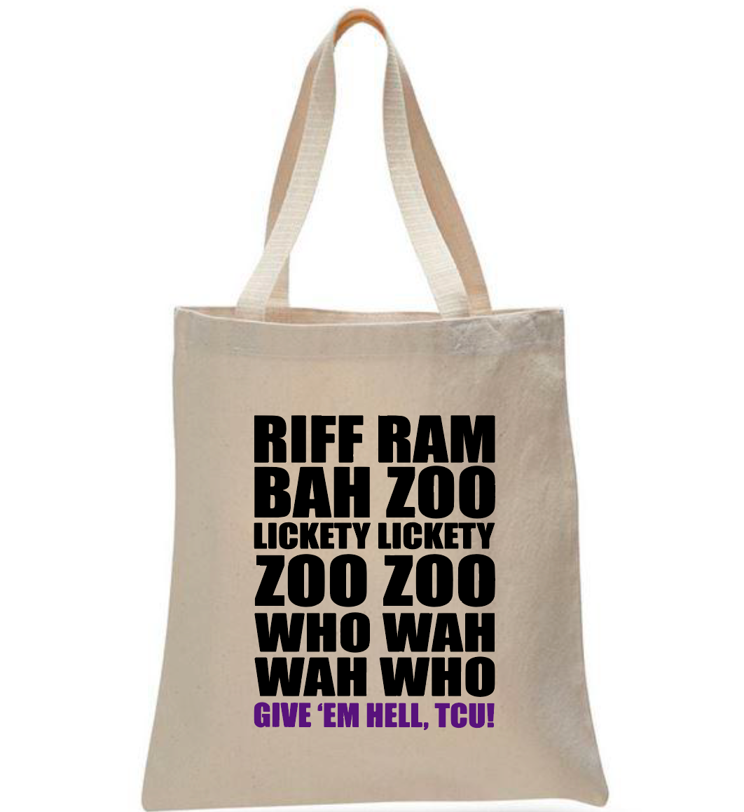 Riff Ram Bah Zoo Tote Bag