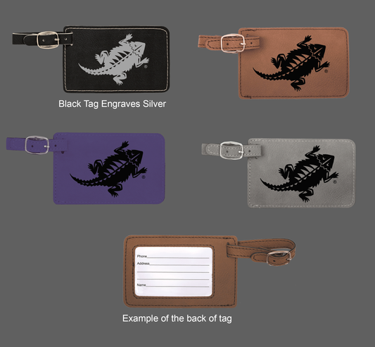 TCU Frog Luggage Tag - Officially Licensed Product