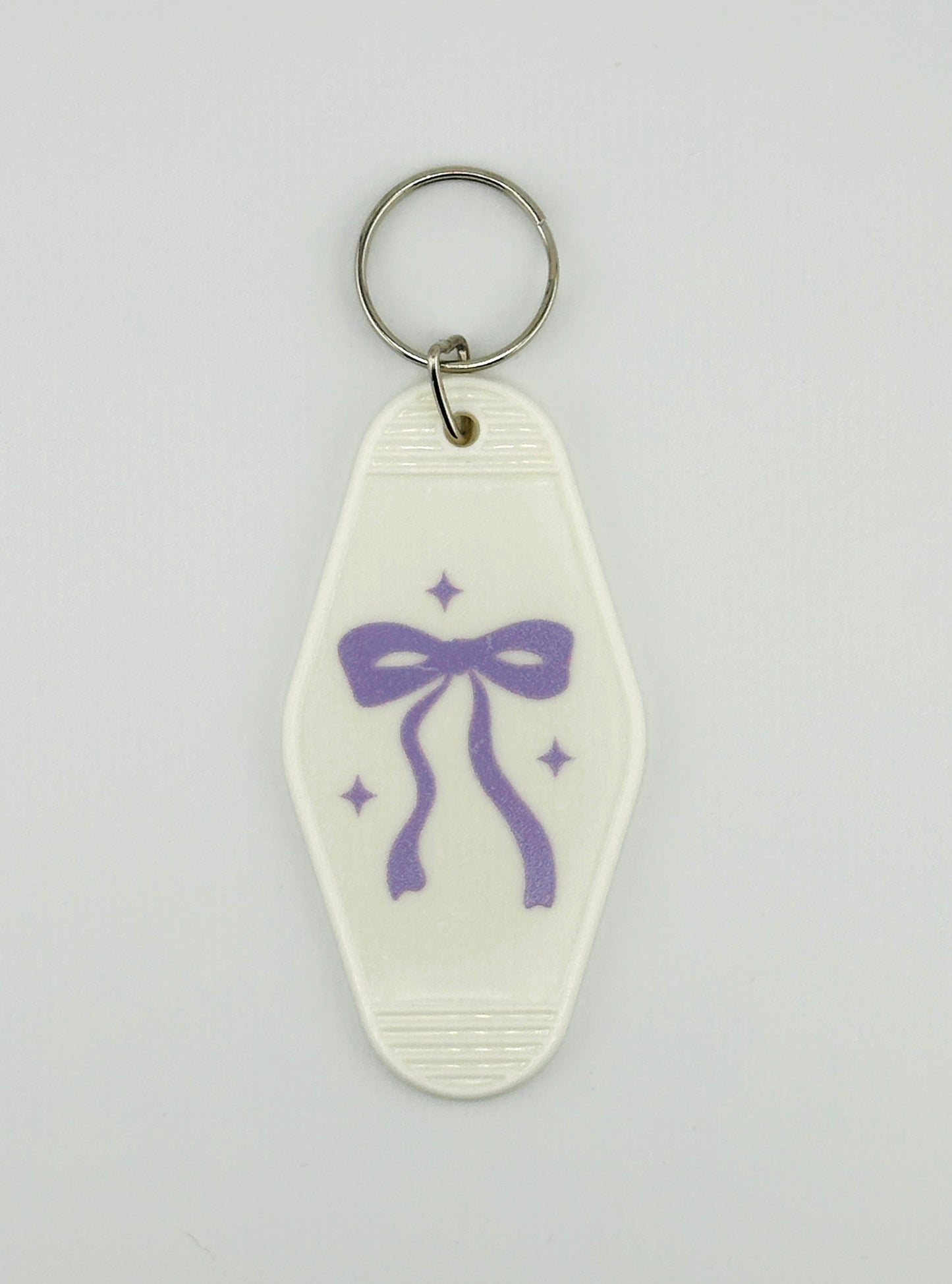 "Coquette Bow" Motel Keychain