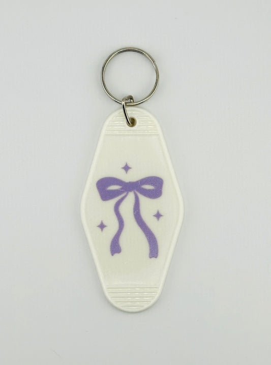"Coquette Bow" Motel Keychain