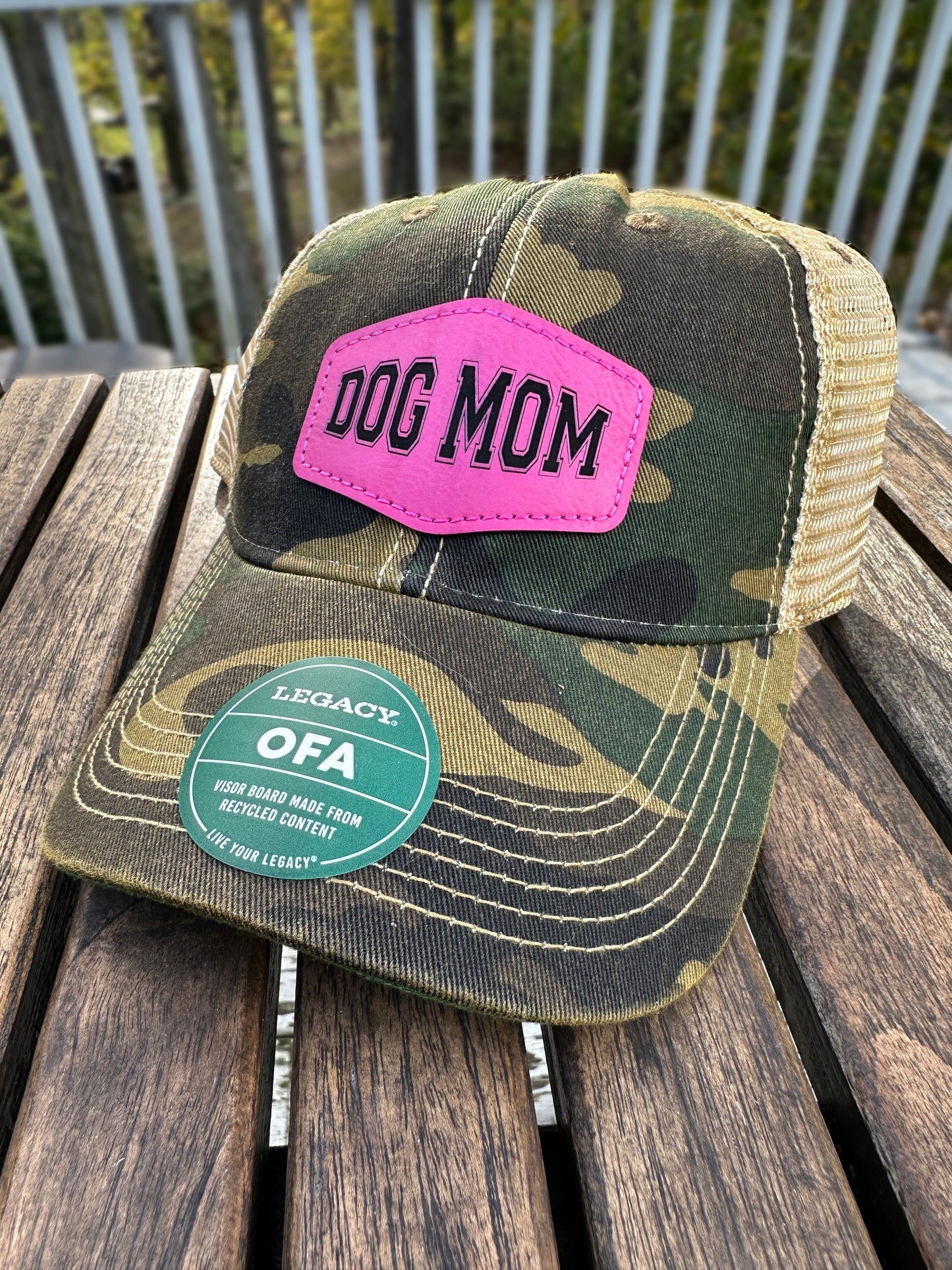 Dog Mom - Legacy Old Favorite Trucker Cap