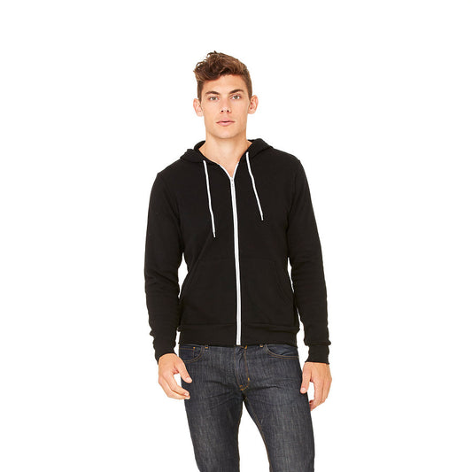 Bella+Canvas Unisex Sponge Fleece Full Zip Hoodie