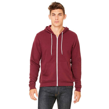 Bella+Canvas Unisex Sponge Fleece Full Zip Hoodie