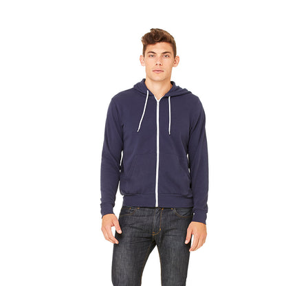 Bella+Canvas Unisex Sponge Fleece Full Zip Hoodie