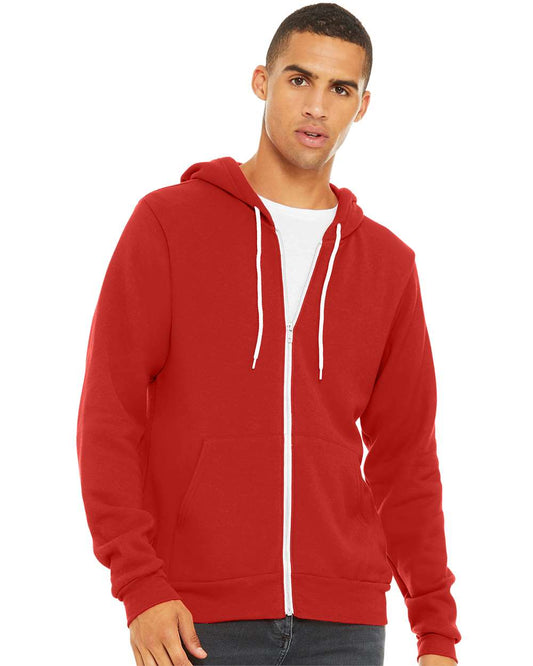 Bella+Canvas Unisex Sponge Fleece Full Zip Hoodie