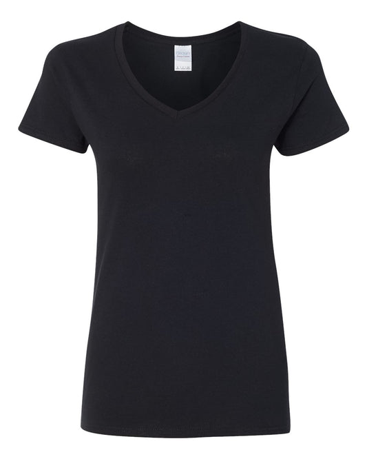 Gildan Heavy Cotton Women’s V-Neck T-Shirt