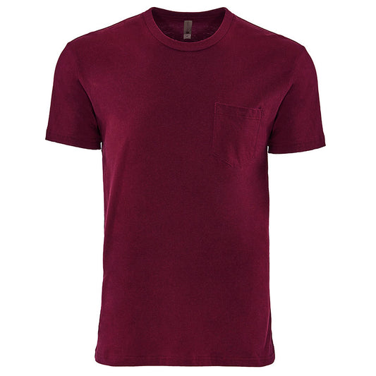Next Level Apparel Cotton Pocket Crew