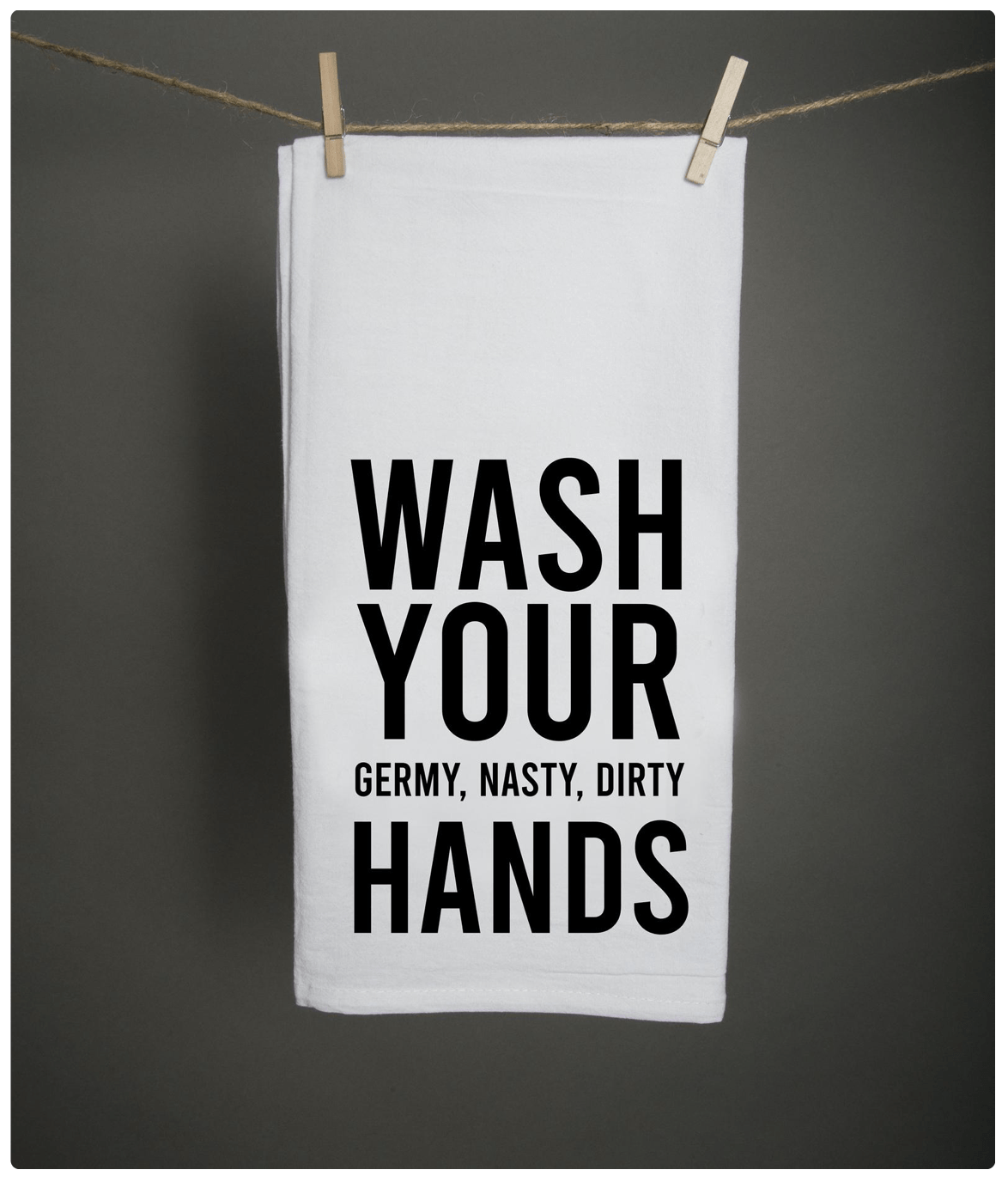 Wash Your Hands Tea Towel